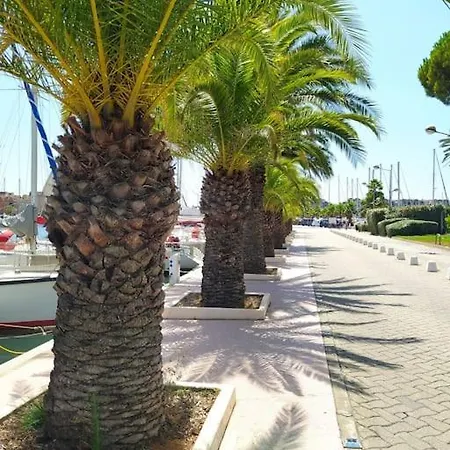 Joli Appartement Avec Grande Et Belle Terrasse, Au Pied De La Plage Du Grazel! Gruissan Exterior photo